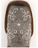 Image #5 - Ferrini Women's Bella Western Boots - Square Toe, Grey, hi-res