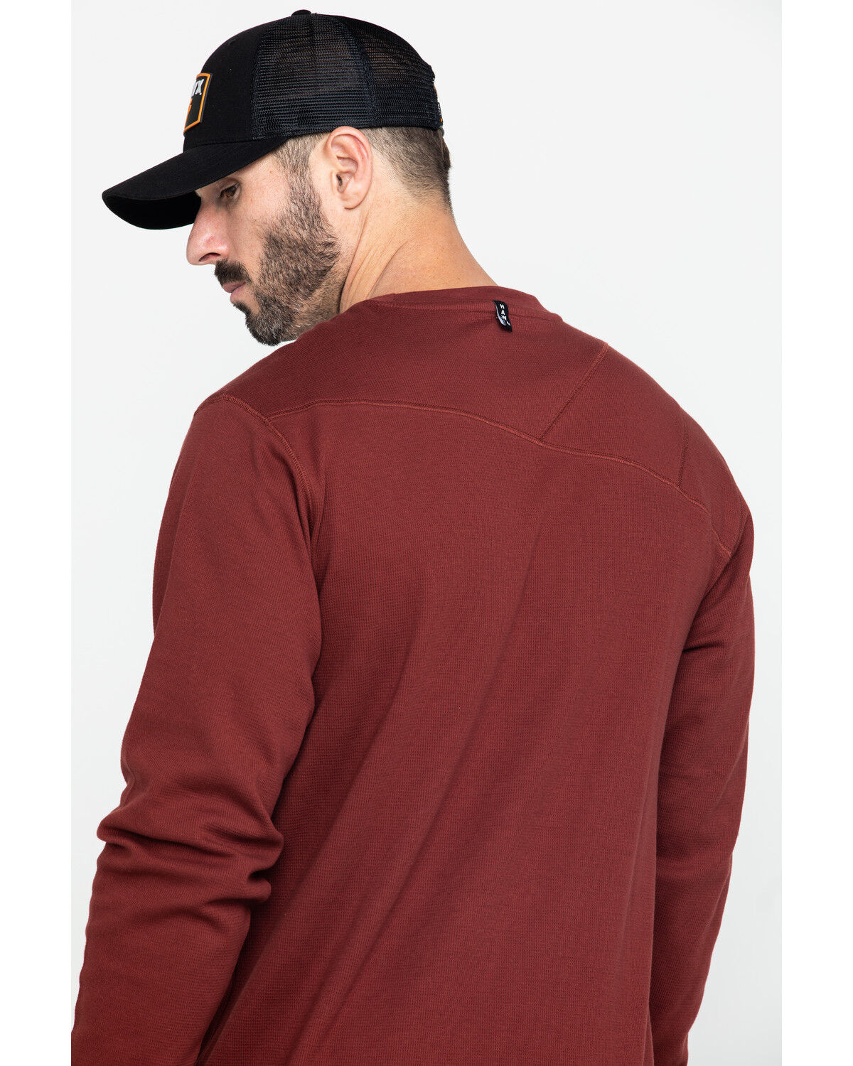Mens red thermal shirt Outlet
