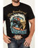 Image #3 - Rodeo Time Men's Rank Roller Short Sleeve Graphic T-Shirt, Black, hi-res