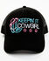 Image #1 - Idyllwind Women's Keepin' It Cowgirl Neon Ball Cap, Black, hi-res