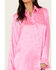 Image #3 - Show Me Your Mumu Women's Smith Button-Down Top , Bright Pink, hi-res