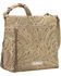 Image #3 - American West Women's Saddle Ridge Zip Top Shoulder Bag, Sand, hi-res