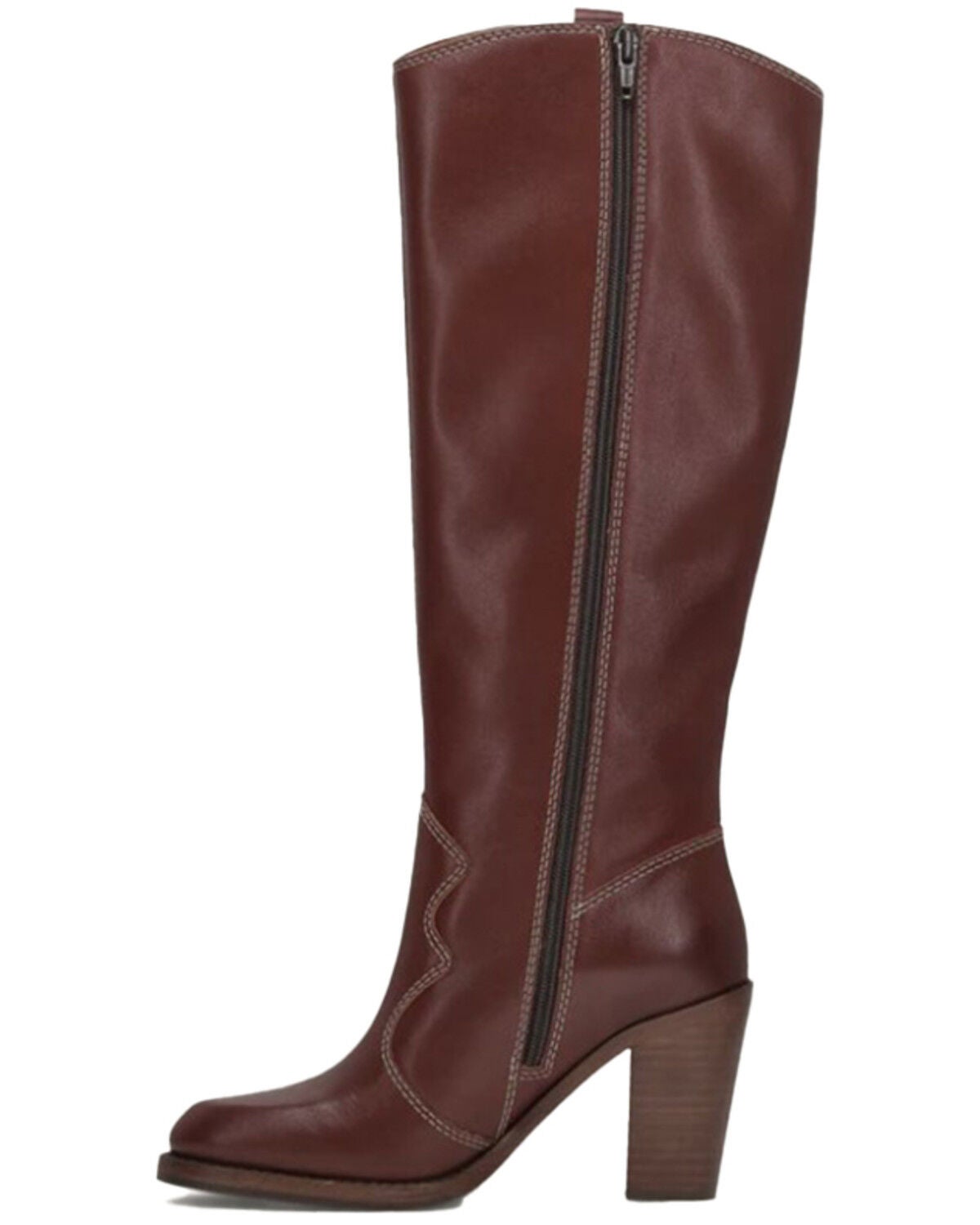 Image #3 - Frye Women's Corinne Tall Deco Stitch Fashion Boots - Round Toe, , hi-res