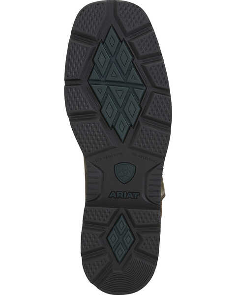 Image #3 - Ariat Men's Groundbreaker Work Boots - Steel Toe, Brown, hi-res