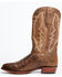Image #3 - El Dorado Men's Sahara Western Boots - Round Toe, Dark Brown, hi-res