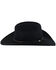 Cody James Men's Lamarie 3X Wool Felt Cowboy Hat, Black, hi-res