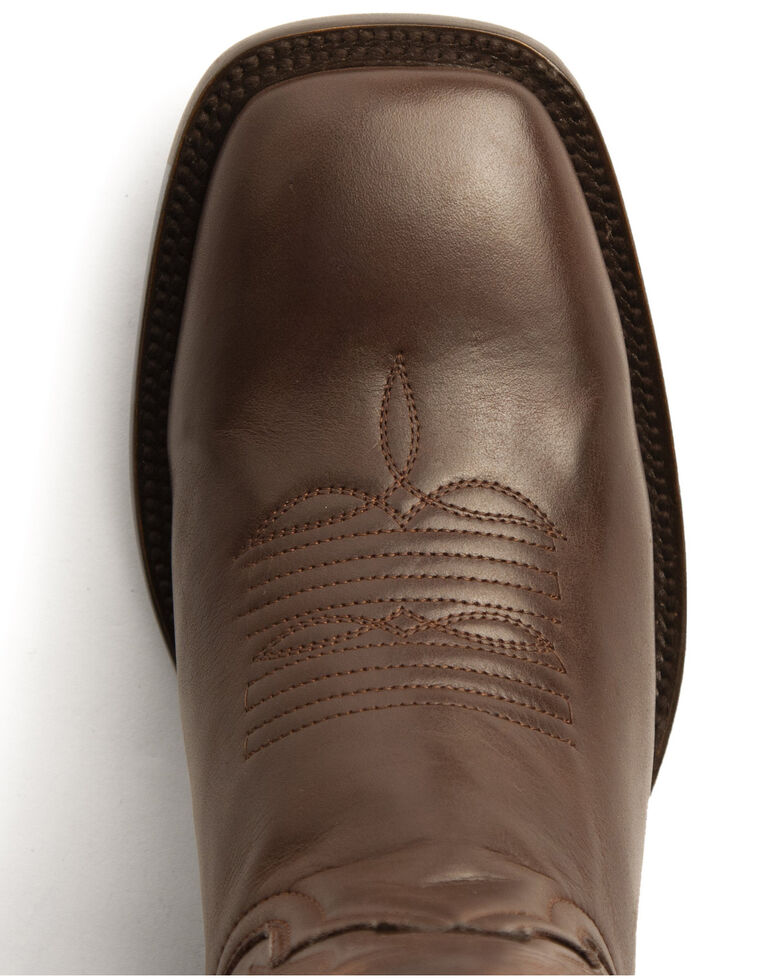 Ferrini Men's Jackson Western Boots - Square Toe, Chocolate, hi-res
