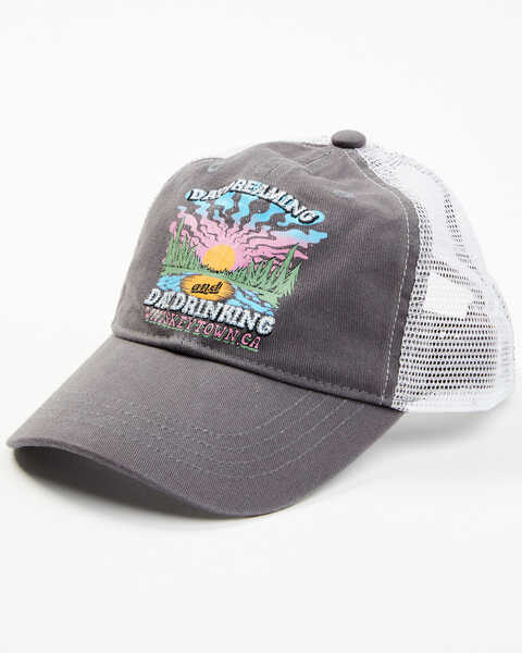Cleo + Wolf Women's Day Dreaming & Day Drinking Ball Cap , Grey, hi-res