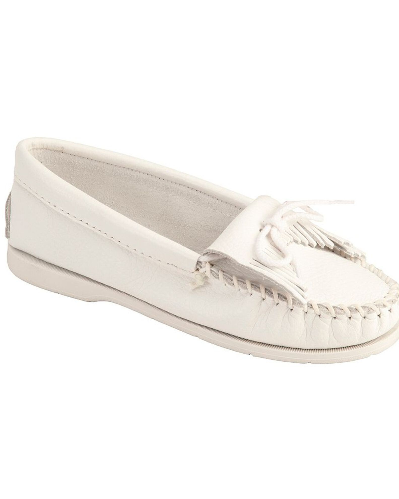 Women s Minnetonka Kilty Whipstitched Moccasins