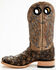 Image #3 - Cody James Men's Exotic Pirarucu Western Boots - Broad Square Toe , Brown, hi-res