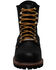 Image #4 - Ad Tec Men's 9" Waterproof Logger Work Boots - Soft Toe, Black, hi-res