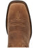 Image #6 - Durango Men's Rebel Performance Western Boots - Broad Square Toe, Brown, hi-res