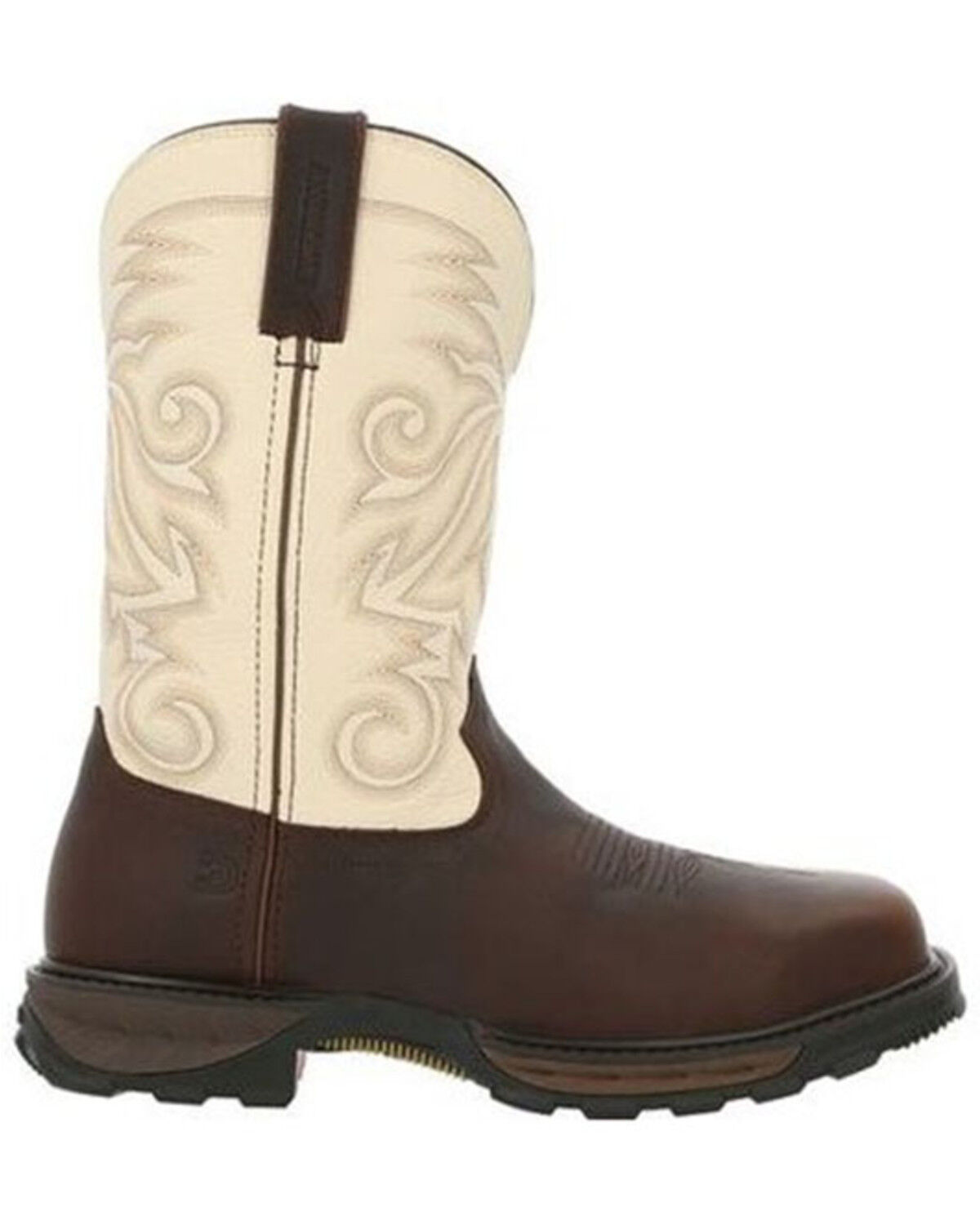 Image #2 - Durango Men's Maverick XP Waterproof Western Work Boots - Steel Toe, Chocolate, hi-res