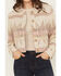 Image #3 - Idyllwind Women's Mercer Southwestern Print Cropped Shacket, Nude, hi-res