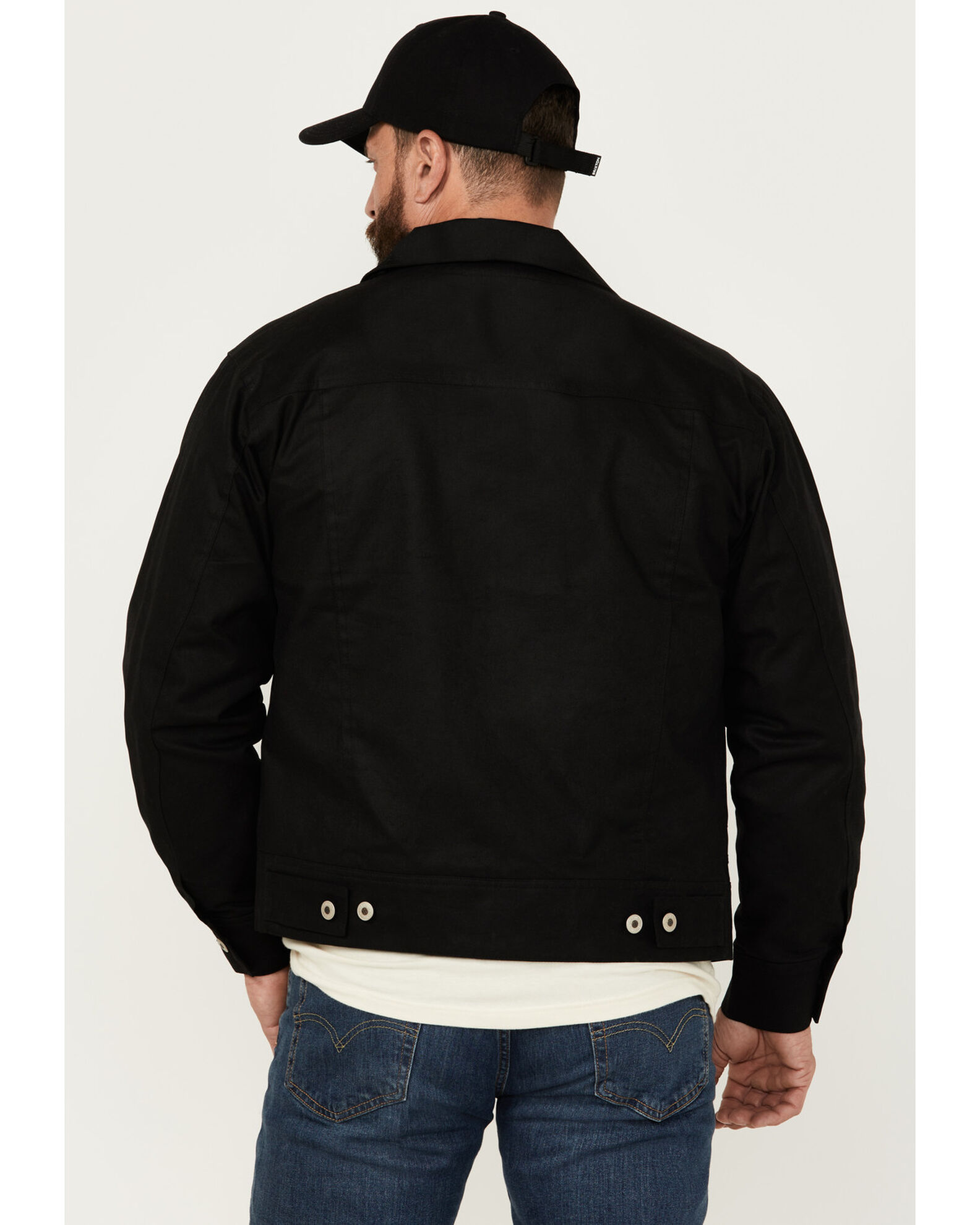 Resistol Men s Blackwater Solid Waxed Canvas Button Down Jacket Country Outfitter