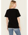 Image #4 - Idyllwind Women's Velvet Cowgirl Cut Out Graphic Tee, Black, hi-res