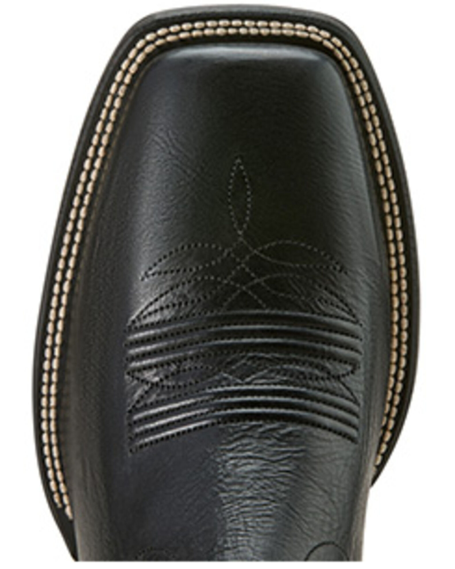 Image #4 - Ariat Men's Circuit Patriot Western Boots - Broad Square Toe, Black, hi-res