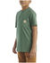 Image #2 - Carhartt Boys' Short Sleeve Pocket T-Shirt, Green, hi-res