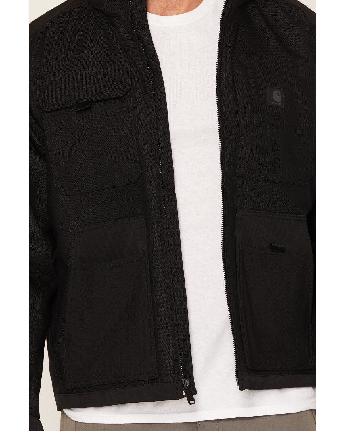 Image #3 - Carhartt Men's Steel Braddock Jacket, Black, hi-res