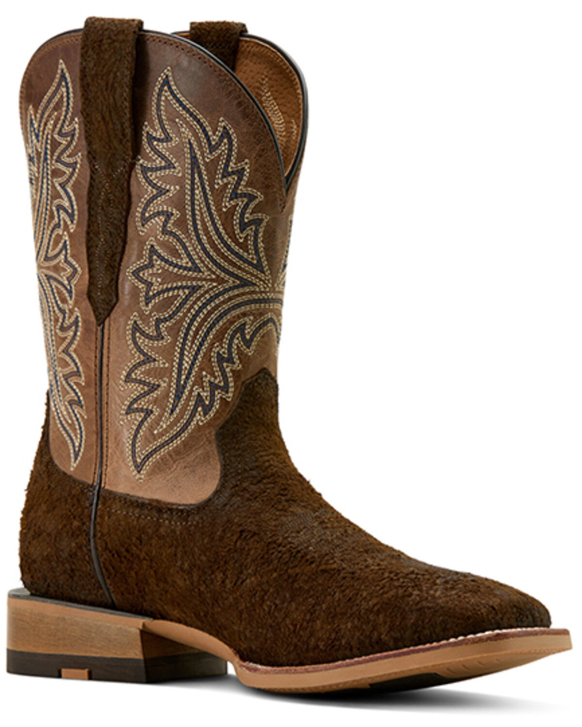 Image #1 - Ariat Men's Walker Western Boots - Broad Square Toe, Bronze, hi-res