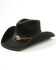 Image #1 - Bullhide Billy The Kid Premium Wool Cowboy Hat, Black, hi-res