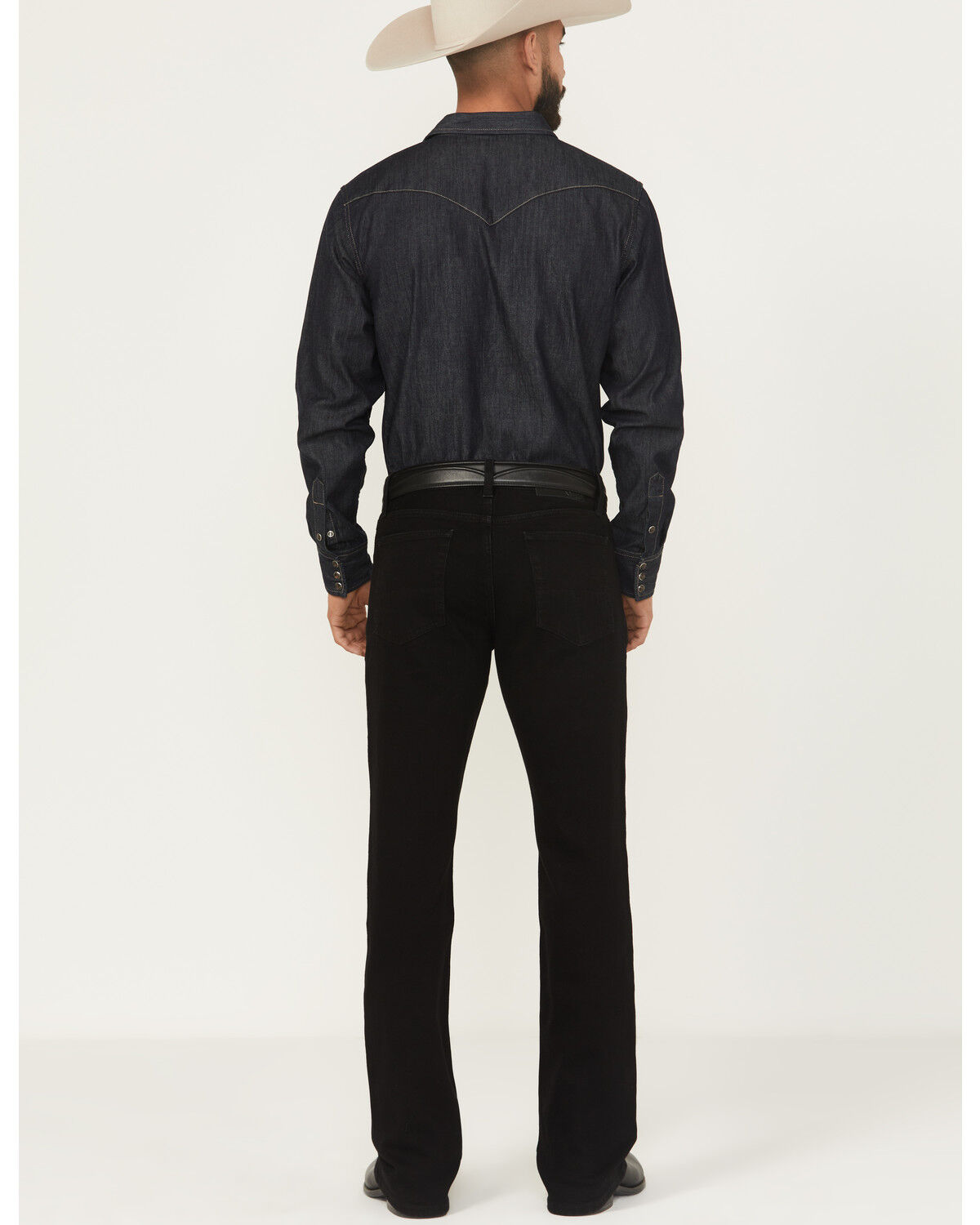 Image #3 - Cody James Black 1978® Men's Lawson Slim Bootcut Stretch Denim Jeans, Black, hi-res