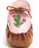 Shyanne Infant Girls' Cactus Moc Shoes - Moc Toe, Brown, hi-res