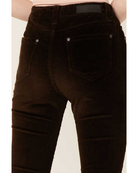 Image #3 - Rock & Roll Denim Women's Corduroy Bell Bottom Jeans, Dark Brown, hi-res