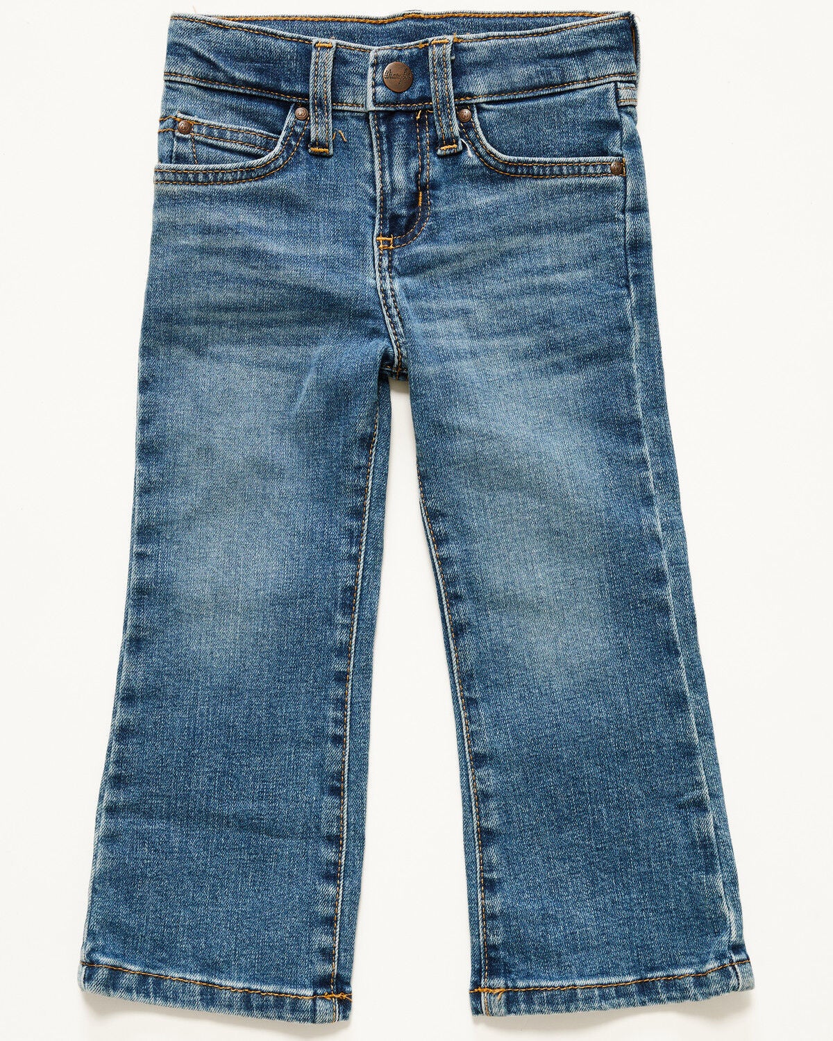 Image #3 - Wrangler Toddler Boys' Medium Wash Country Boy Bootcut Denim Jeans, Medium Wash, hi-res