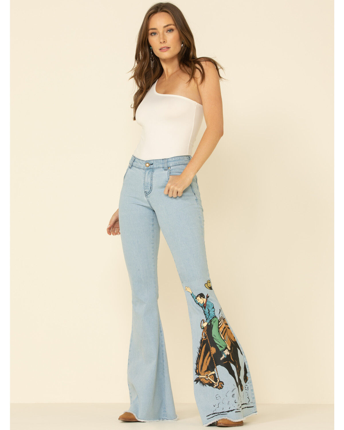 fit n flare jeans