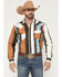 Image #1 - Cody James Men's Barrett Striped Long Sleeve Snap Western Shirt, Multi, hi-res