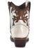 Image #4 - Circle G Women's Outlay Western Booties - Snip Toe, White, hi-res