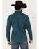 Image #4 - Pendleton Men's Burnside Solid Long Sleeve Button-Down Flannel Shirt, Blue, hi-res