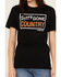 Image #3 - Rodeo Hippie Women's Gone Country Short Sleeve Graphic Tee, Black, hi-res