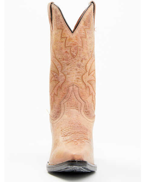 Image #4 - Laredo Women's Brandie Western Boots - Snip Toe, Cognac, hi-res