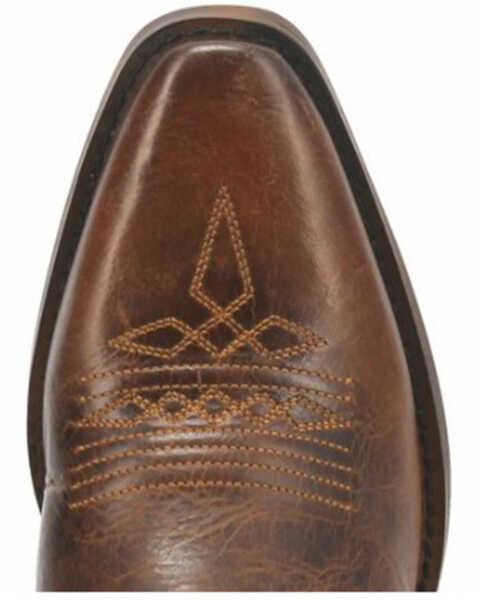 Image #6 - Laredo Women's Passion Flower Western Boots - Snip Toe, Cognac, hi-res