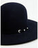Image #2 - Serratelli Boss 10X Felt Cowboy Hat, Navy, hi-res