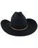 Cody James Men's 3X Wool Felt Cowboy Hat, Black, hi-res