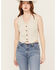 Image #1 - Levi's Women's Jaylah Cropped Vest, Tan, hi-res