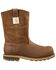 Carhartt Men's Waterproof Western Work Boots - Soft Toe, Chestnut, hi-res