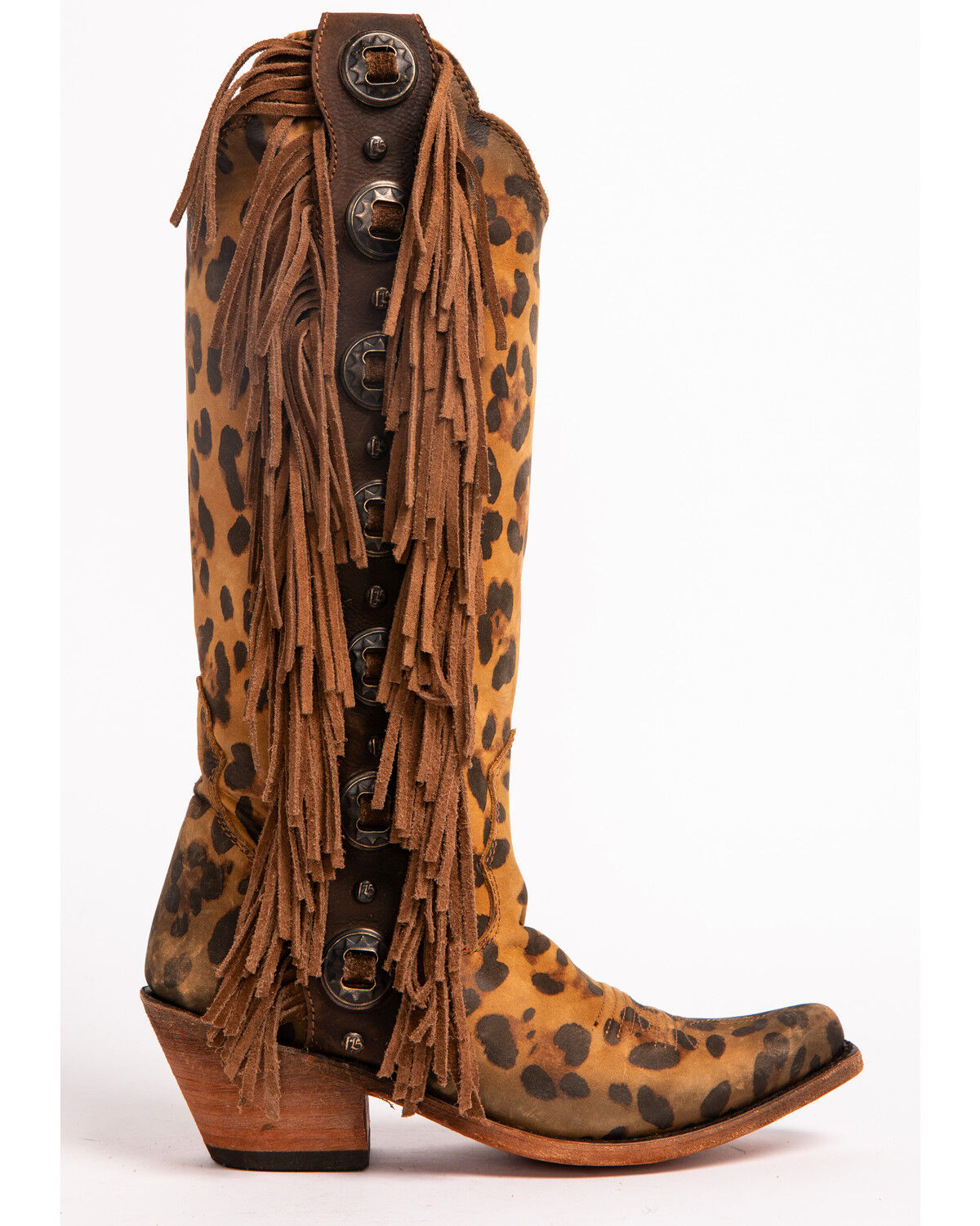 Image #3 - Liberty Black Women's Chita Miel Fringe Western Boots - Pointed Toe, , hi-res