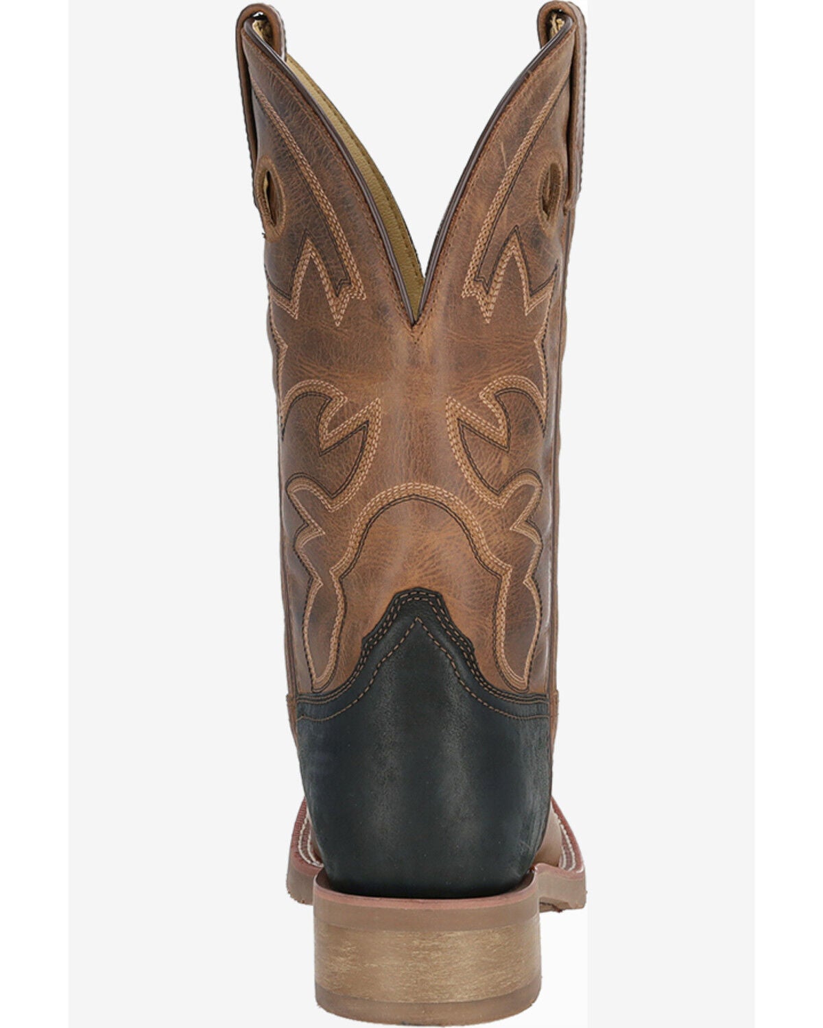 Image #4 - Smoky Mountain Men's Parker Performance Western Boots - Broad Square Toe, Brown, hi-res