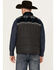 Image #4 - Cody James Men's Southwestern Print Yoke Wool Vest, Black, hi-res