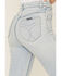 Image #4 - Rolla's Women's Light Wash High Rise Distressed Slim Dusters Straight Jeans, Blue, hi-res