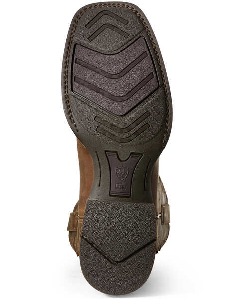 Image #5 - Ariat Men's VentTEK Western Performance Boots - Broad Square Toe, Brown, hi-res