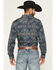 Image #4 - Moonshine Spirit&reg; Men's Show Stopper Floral Print Long Sleeve Snap Western Shirt, Blue, hi-res