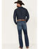 Image #3 - Wrangler 20X Men's Range Dark Wash Bootcut Stretch Jeans - Long, , hi-res