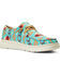 Image #1 - Ariat Women's Saddle Southwestern Print Casual Hilo Shoes - Moc Toe, Multi, hi-res