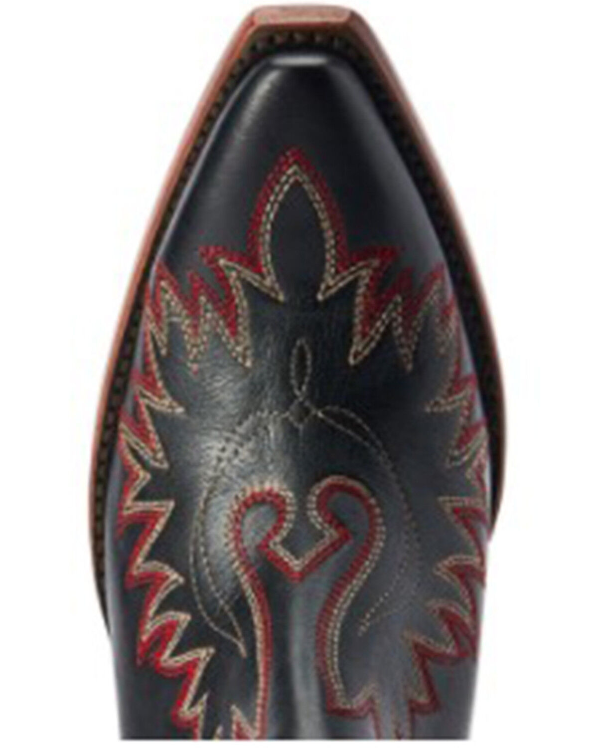 Image #4 - Ariat Women's Dixon Chimayo Cash Roja New Mexico Print Western Booties - Snip Toe, Black, hi-res