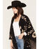 Image #2 - Idyllwind Women's Appaloosa Icon Cozy Shawl, Black, hi-res
